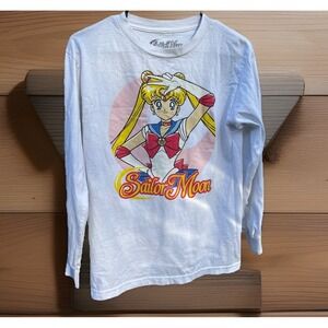 Vintage Sailor Moon Long Sleeve T-Shirt 90s Sz Small Usagi Tsukino Graphic Anime